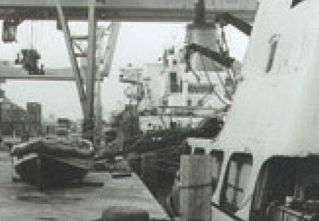 Services begin between Parkeston Quay and the Hook of Holland.