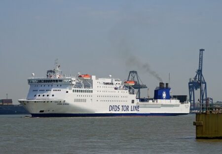 End of the DFDS Esbjerg service after over 100 years of operation.