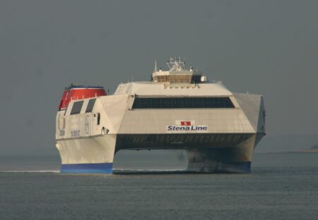 End of the Stena Line HSS Service.